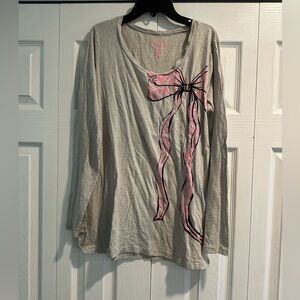 Candies Bow Cheetah Print Pajamas